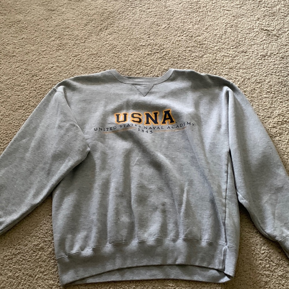 United States Naval Academy Cotton Crewneck